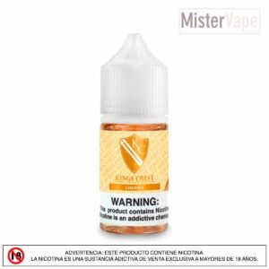 Don Juan Churro by Kings Crest Nic Salt Sabor a churro fresco con canela, ideal para un vapeo postre dulce.