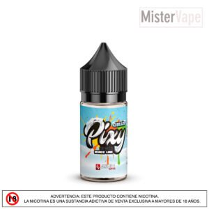 Mango Lime Salt Chilled Pixy by Shijin Vapor Mango y lima con un toque helado para un vapeo tropical y fresco.