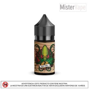 Sea King by Shijin Vapor Salt Mezcla exótica de frutas tropicales con sal de nicotina, ideal para un vapeo suave y refrescante.