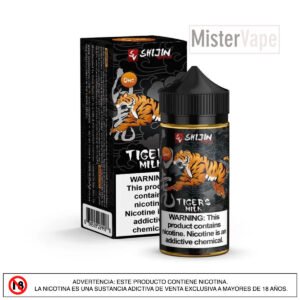 Tiger Milk by Shijin Vapor Sabor único de leche dulce con un toque exótico ideal para un vapeo suave y delicioso.