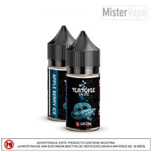 Tortoise on Ice by Shijin Vapor Sabor dulce de frutas tropicales con un toque helado, ideal para un vapeo refrescante.