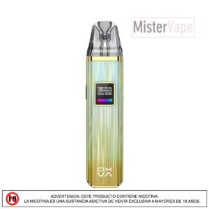 Oxva Xlim Pro en MisterVape - Equipo avanzado con múltiples opciones de personalización para un vapeo único.