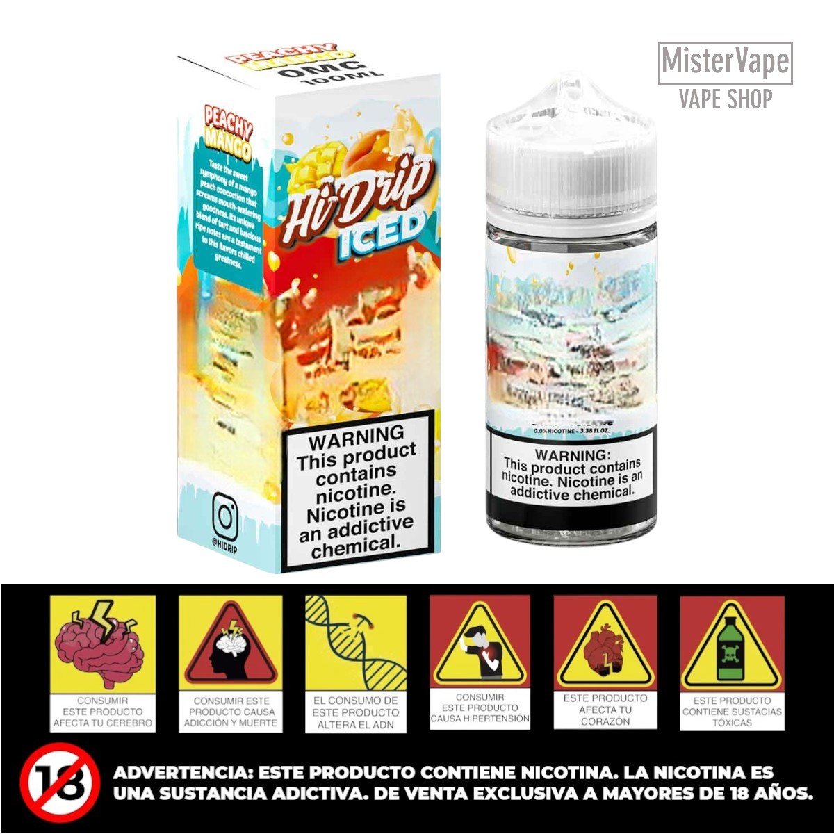 PEACHY MANGO ICED BY HI DRIP