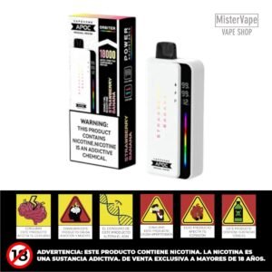 STRAWBERRY BANANA 18000 PUFFS BY APOC