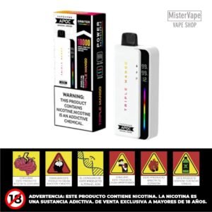 TRIPLE MANGO 18000 PUFFS BY APOC