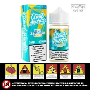 BLUE RASPBERRY LEMON ICED BY CLOUD NURDZ