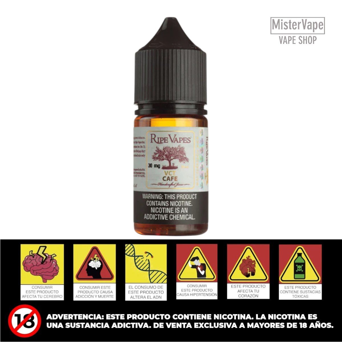 VCT CAFE BY RIPE VAPES SALT