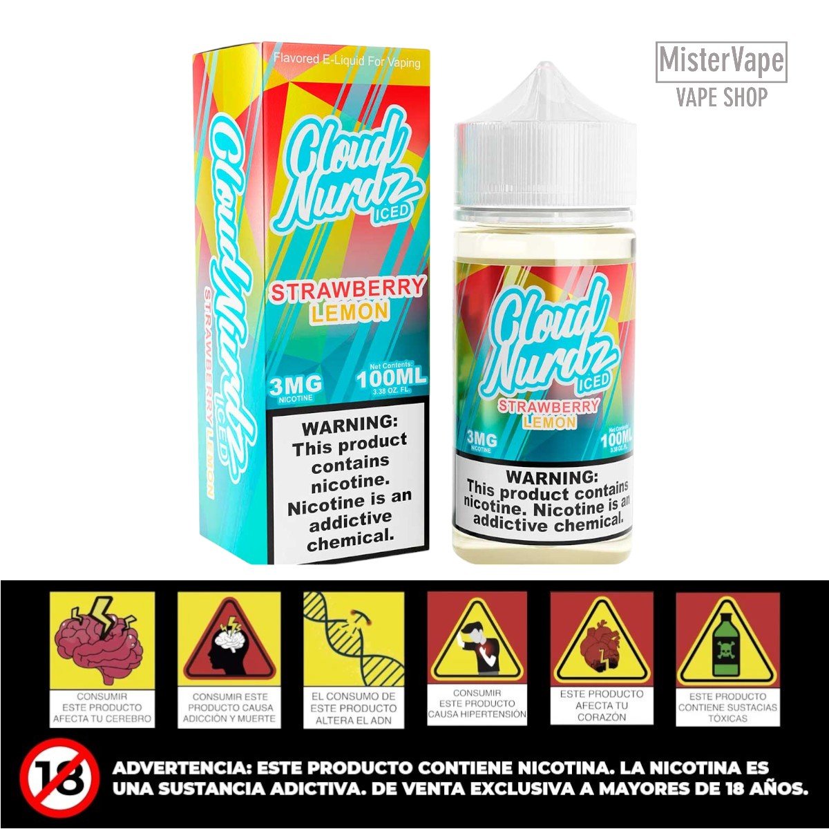 STRAWBERRY LEMON ICED BY CLOUD NURDZ