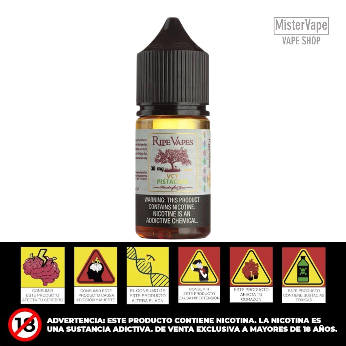 VCT PISTACHIO BY RIPE VAPES SALT