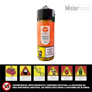 MANGO FREEZE 120ML RIPE VAPES MANGO FREEZE BY RIPE VAPES