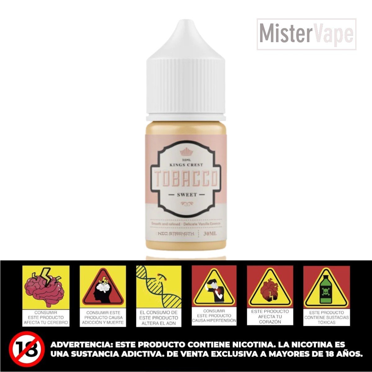 SWEET TOBACCO BY KINGS CREST NIC SALT