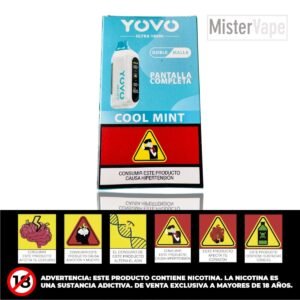 COOL MINT 18000 PUFFS BY YOVO ULTRA